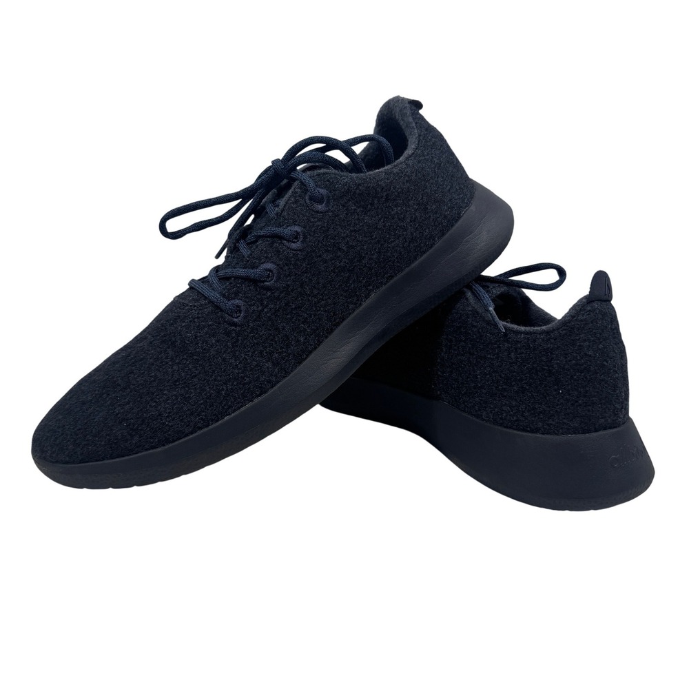 Allbirds Wool Runners Men's Sneakers Navy Blue Merino Wool Size 13‎